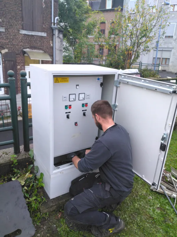 Remplacement d'une armoire électrique